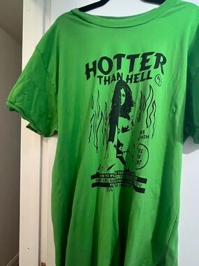 Hysteric Glamour green t shirt dress